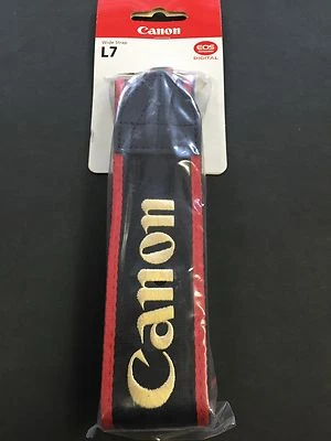 Correa ancha Canon EW-L7 L7 negra CZ2-4727 EOS digital de JAPÓN Foto 1 de 3