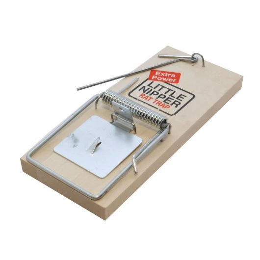 Pest-Stop Little Nipper Quick and Humane Treadle Design Wooden Mouse & Rat Trap - Image 1 of 1