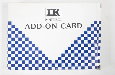 Vintage Kouwell KW-524H parallel serial game adapter 8 bit ISA NEW NOS - Image 1 of 4