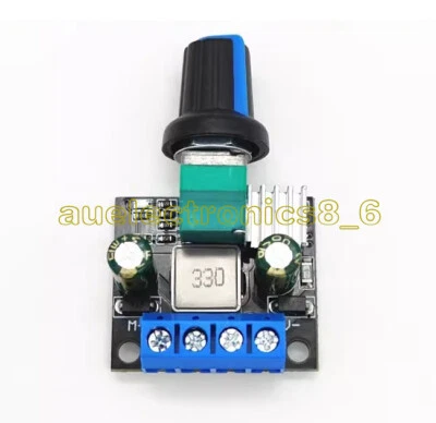 3.5A DC12V/24V PWM Motor Speed Controller LED Dimmer B10K Potentiometer Knob - Bild 1 von 4