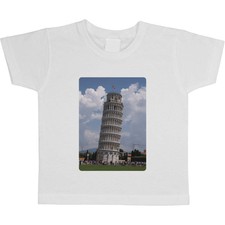 'The Leaning Tower Of Pisa' Children's / Kid's Cotton T-Shirts (TS080840)