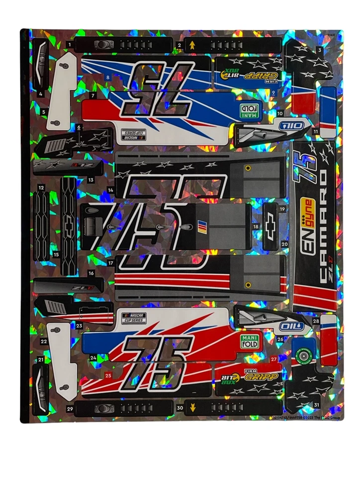 NEW LEGO | Sticker Sheet for Set 42153 Technic: NASCAR Next Gen Chevrolet Camaro - Image 1 of 1