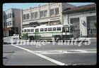 ORIGINAL SLIDE TROLLEY BUS 598 MUNI SFMR SAN FRANCISCO CA KODACHROME 1974