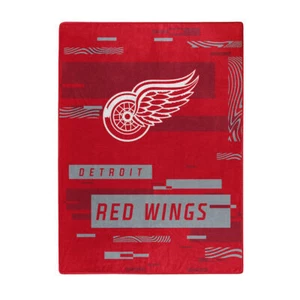 Detroit Red Wings Blanket 60x80 Raschel Digitize Design - Picture 1 of 1