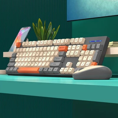 Ergonomic Wireless Keyboard And Mouse Combo For Computer - Image 1 of 4