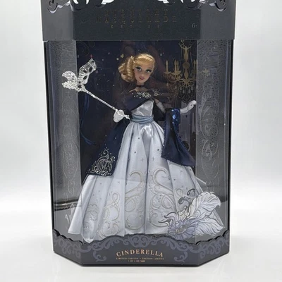 Muñeca Cenicienta Mascarada Medianoche Colección Diseñador Disney Edición Limitada Foto 1 de 4