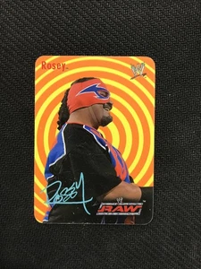 2004 Tesla WWE SmackDown Raw #26 Rosey Fluo Italian - Picture 1 of 2