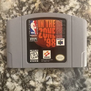 NBA: In the Zone '98 (Nintendo 64, 1998) Authentic N64 - Picture 1 of 4