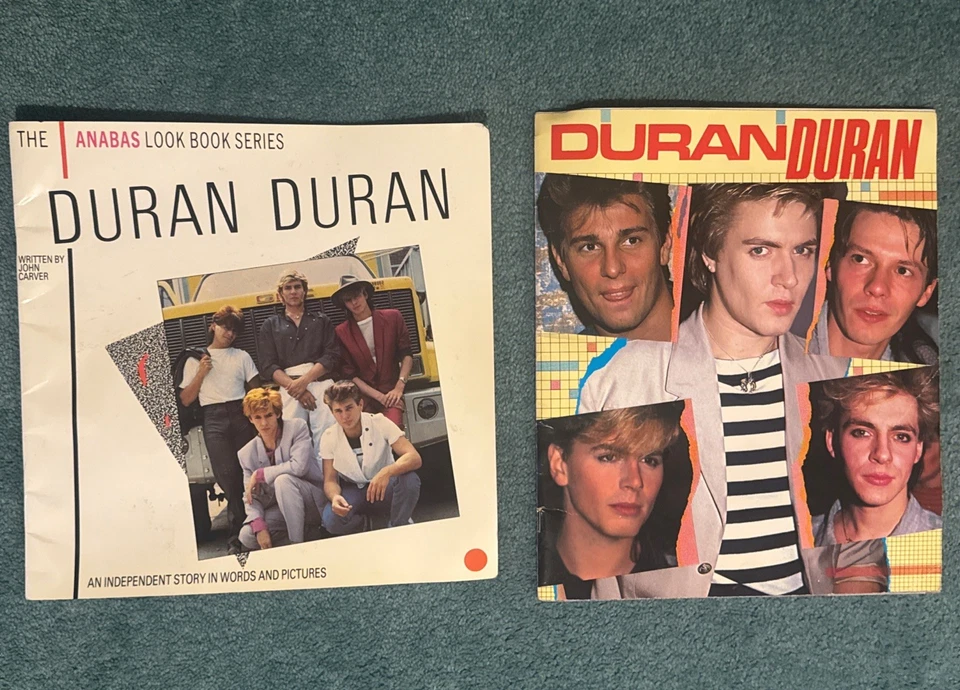 Duran Duran Pan Books Magazine 1984 & The Anabas Look Book Series Vintage RARE - Image 1 of 4