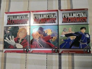 Full Metal Alchemist Manga Vol 1-3 (English) Hiromu Akakawa VIZ MEDIA - Picture 1 of 11