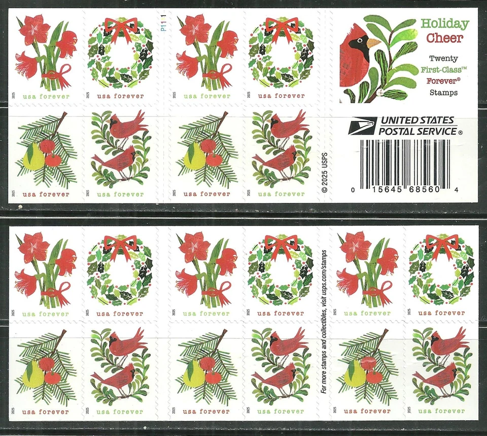 UNITED STATES MINT BOOKLET HOLIDAY CHEER 2025 - Image 1 of 1