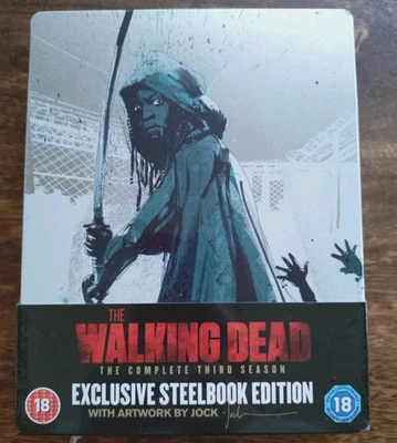 The Walking Dead, Season 3 Blu Ray, Steelbook, Jock Artwork, Sealed - Image 1 of 2