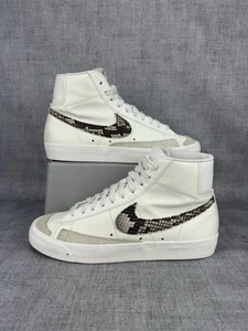 Nike Blazer Mid 77 SE Snake Skin Trainers Boots Women’s UK Size 5.5 High Top - Picture 1 of 19
