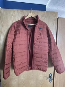 Quicksilver Coat Jacket Red Brown - Picture 1 of 4