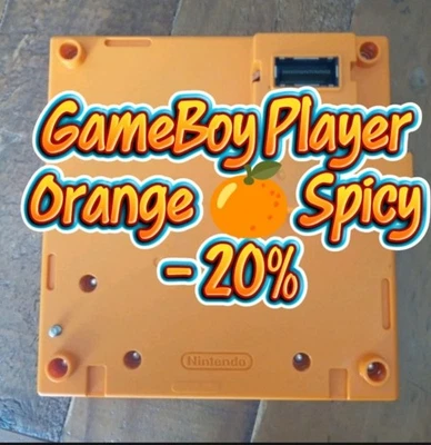 Game Boy Player Nintendo Gamecube GC DOL-017 Orange 🍊 Spicy N°2* - Image 1 of 4