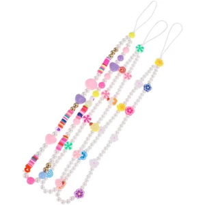3 Pcs Handy Kette Telefon Lanyard Handschlaufe Zum Aufhängen Des Telefons - Zdjęcie 1 z 12