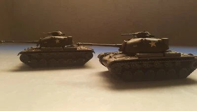 Roco minitanks .1 pz.US/NATO M48a1 NAM war da collezione verniciato - Immagine 1 di 4