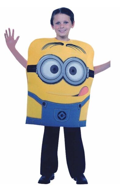 disfraz(mascot botargas costume) HERMOSO MINION KEVIN DELUXE, TRAJE ADULTO