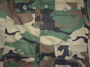 NEW TRU SPEC BDU WOODLAND CAMOUFLAGE JACKET TODDLER YOUTH SIZE 6 - Picture 1 of 16