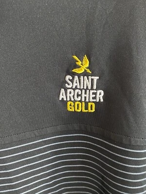 Cutter & Buck Saint Archer Gold Zip SWEATER XL Extra Large  - Image 1 of 4