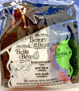 2002 McDonald's Happy Meal Walt Disney Beauty and the Beast - Cogsworth #4 Toy - Picture 1 of 2