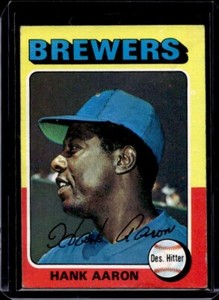 1975 Topps Hank Aaron #660