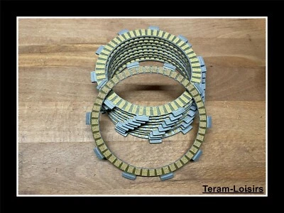 TERAM LOISIRS Kit Embrayage 10 Disques Garnis pour Suzuki GSXR 750 K4 / K5 de 2004 à 2005 NEUF