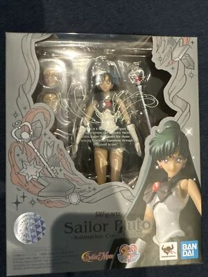 Sailor Moon S.H. Figuarts Sailor Pluto Animation Edition 25º Aniversário Novo!! - Imagem 1 de 4