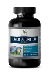 milk thistle powder - LIVER DETOXIFIER 825mg - natural energy production 1B - Picture 1 of 8