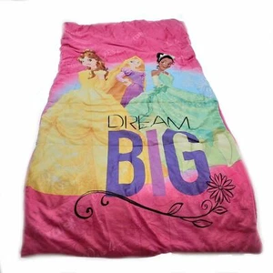 Rare Disney princess big dream children bed blanket bedding size 30in x 54in - Picture 1 of 1