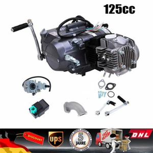 125CC Motor Dirt Bike Pitbike Cross 4Gang 4Takt Engine für HONDA CRF50 XR70 Z50! - Afbeelding 1 van 11