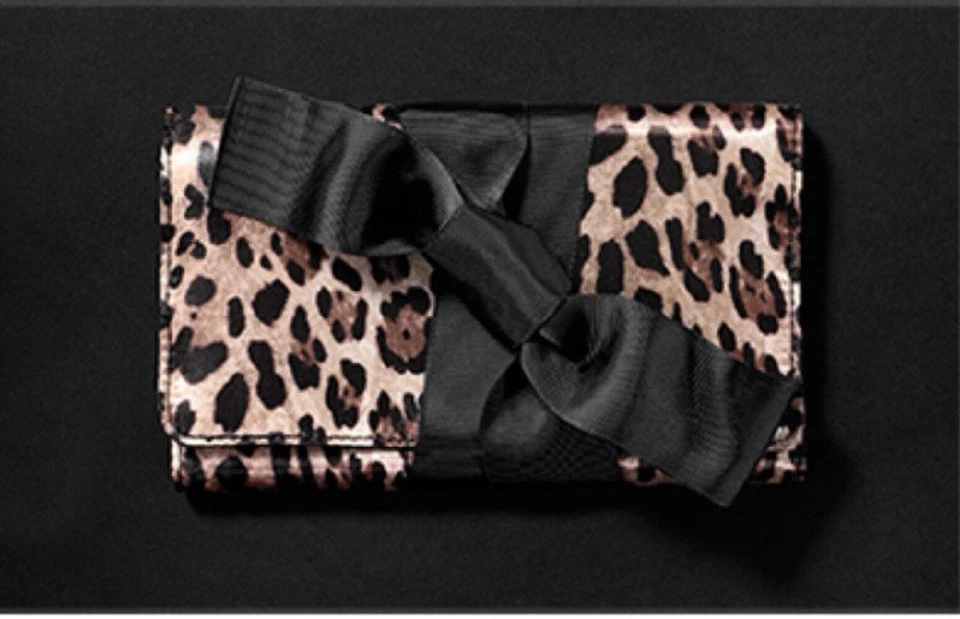 White House Black Market Limited Edition Leopard Print Travel Jewelry Clutch - Image 1 of 1