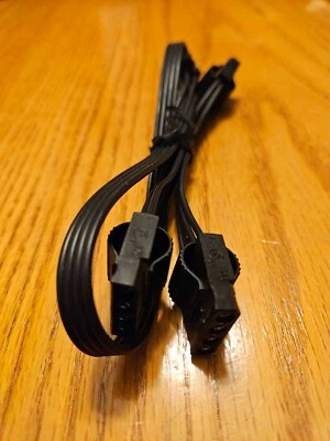Molex Power Cable – 6-Pin (Type 3) to Triple 4-Pin Molex Connectors – Modular PS - Image 1 of 2