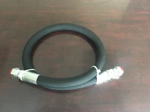 3/8"x 36"2-Wire 5,000 PSI Hydraulic Hose Assembly with 2- Female JIC Swivels BTW - Picture 1 of 3