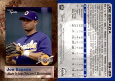 Joe Espada 2002 MultiAd Omaha Royals #7 Card *AutographDen*