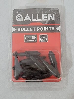 Allen Bullet Points 5/16" Diameter, 125 Grain ( 14621A ) - Image 1 of 3