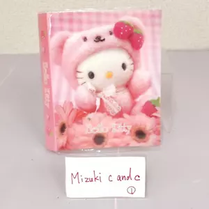 Sanrio Hello Kitty TAiTo Card File Bear Rare Vintage Pink Strawberry Ribbon Rare - Bild 1 von 24