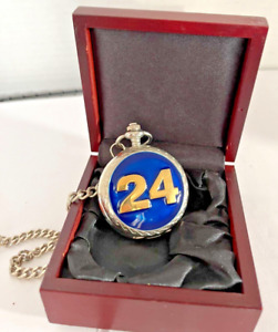 NASCAR Jeff Gordan 24 Pocket Watch in Wooden CaseNever Used Only used in Display
