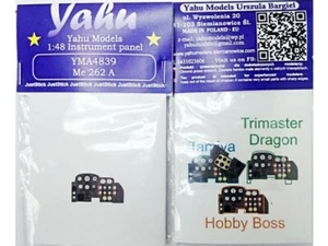 YAHU YMA4839 Messerschmitt Me-262A 1/48 Instrument panel - Picture 1 of 1