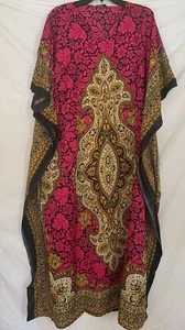 Maxi Vestido Para Mujer Caftán Africano Dashiki Kaftan Hippie Boho Cóctel Talla Libre  - Imagen 1 de 3