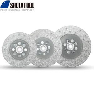 4""/4,5""/5"" Vakuumgelötet Diamant Schneiden Schleifscheibe Scheibenschleifer Klinge 5/8 - Bild 1 von 11
