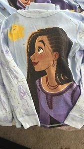 Disney Store Wish Movie Asha Star Girls 2 pieces Full Sleeve Tshirt & Pant Set - Picture 1 of 12