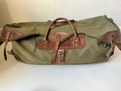 Bolsa de viagem de lona vintage Gokey - Imagem 1 de 4