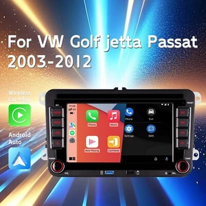 Autoradio AirPlay RDS CarPlay VW Jetta Tiguan Passat Radio BT DAB Android Auto - Bild 1 von 12