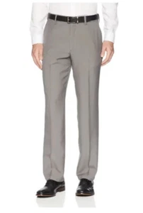 Amazon Essentials 32x33 Mens Flat Front Dress Pants ClassicWrinkle Resistant - Picture 1 of 6