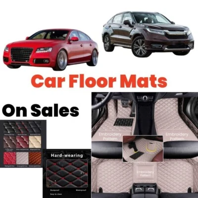 For Infiniti M35 M37 M45 M56 2006-2013 Custom Car Floor Mats Front&Rear Carpets Foto 1 de 4