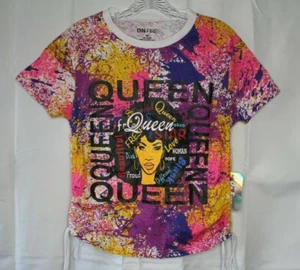 Camicia regina media con schizzi di vernice colorata marca On Fire - Foto 1 di 6