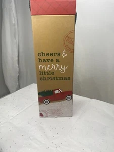 L@@L: MERRY CHRISTMAS WINE / LIQOUR BOTTLE GIFT BOX, GET IT NOW & SAVE $$$ - Picture 1 of 6