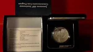 2007-P Jamestown 400th Anniversary Proof Silver Dollar w US Mint OGP - Box & COA - Picture 1 of 1