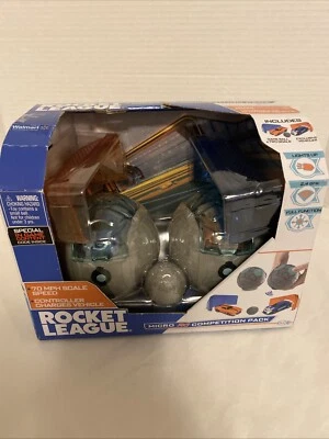 Rocket League Micro RC Competition Pack 2 Cars Goals Ball In-Game Content New - Image 1 of 4